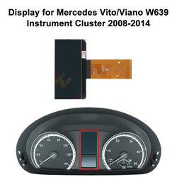 Display for Mercedes Vito Viano W639 Instrument Cluster