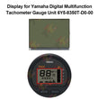 Display for Yamaha Digital Multifunction Tachometer Gauge Unit 6Y5-8350T-D0-00