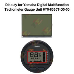 Display for Yamaha Digital Multifunction Tachometer Gauge Unit 6Y5-8350T-D0-00
