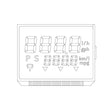 Display for Yamaha Fuel Management Gauge Unit 6Y5-8350F-01-00
