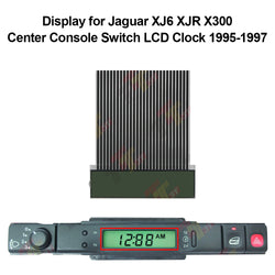 Display for Jaguar XJ6 XJR X300 Center Console Switch LCD Clock 1995-1997