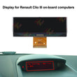 Display for Renault Clio III on-board computers 3231967