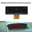 Display for Renault Clio III on-board computers 3231967