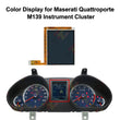 Color Display for Maserati Quattroporte M139 Instrument Cluster