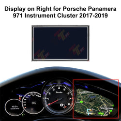 Display on Right for Porsche Panamera 971 Instrument Cluster 2017-2019