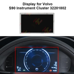 Display for Volvo S90 Instrument Cluster 32201802