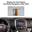 Display for Opel/Vauxhall Movano Vivaro, Lada XRAY, Fiat Talento Car Navigation