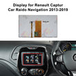 Display for Renault Captur Duster Logan Master Trafic Clio Car Raido Navigation