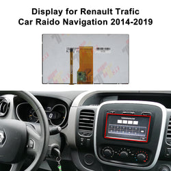 Display for Renault Captur Duster Logan Master Trafic Clio Car Raido Navigation