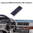 Display for BMW E32 E34 BC4 OBC 16 Button 65818351055