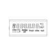 Display for Porsche 964, 993 and Ruf Instrument Clusters (Miles version)