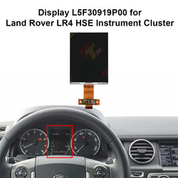 Display L5F30919P00 for Land Rover LR4 HSE Instrument Cluster