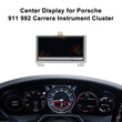 Center Display for Porsche 911 992 Carrera Instrument Cluster 2019-2021
