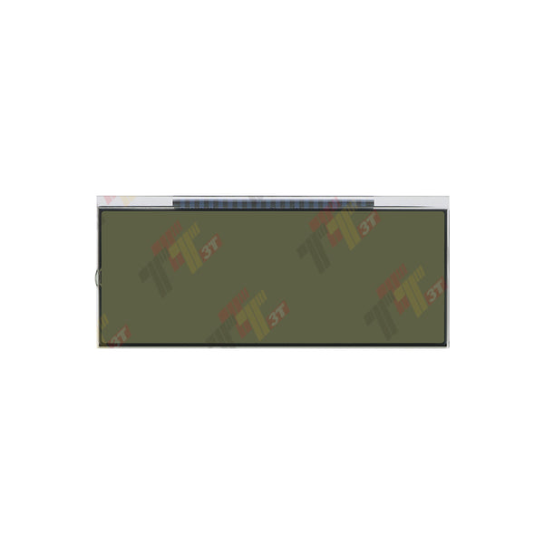 Display for Peugeot 207 307 Air Climate Control A/C Panel by Yellow Background
