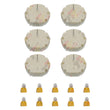 For Chevrolet Silverado 1500 Instrument Cluster Repair Kit 6 Motors and 10 Bulbs