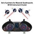 Set of pointers for Maserati Quattroporte M139 Instrument Cluster