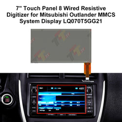 nEW 7'' LQ070T5GG21 Touch Screen Digitizer Glass for Mitsubishi Outlander MMCS