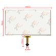 6.1" Touch Screen Digitizer LA061WQ1 for Toyota Corolla Camry RAV4 Pruis C 14-17