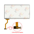 6.5" Touch Screen Digitizer for Jeep Uconnect Mygig REN RER RHR 07-10