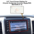 6.5" Touch Screen Digitizer for Jeep Uconnect Mygig REN RER RHR 07-10