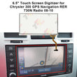 6.5" Touch Screen Digitizer for Jeep Uconnect Mygig REN RER RHR 07-10