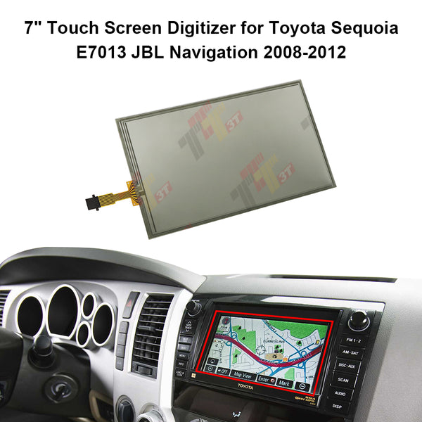 7" Touch Screen Digitizer for Toyota Sequoia JBL E7013 Navi LQ070T5GA01/GC01