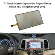 7" Touch Screen Digitizer for Toyota Venza JBL E7021 Navi LQ070T5GA01/GC01
