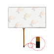 7" Touch Screen Digitizer for Nissan Frontier Navigation Radio Made by Panasonic