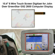 10.4" 8 Wire Touch Screen Digitizer for John Deer GreenStar GS2 2600 LCD Display
