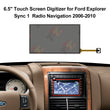 6.5" Touch Screen Digitizer for Ford Sync 1 LTA065B1D1F Radio Navigation