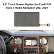 6.5" Touch Screen Digitizer for Ford Sync 1 LTA065B1D1F Radio Navigation