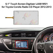 6.1" Touch Screen Digitizer for Toyota 4Runner Tacoma Highlander Tundra Radio CD