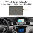7" Touch Screen Digitizer for Acura MDX TLX and Honda Odyssey Radio Stereo
