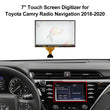 7'' Touch Screen Digitizer for Toyota Camry Radio Navigation 2018-2020