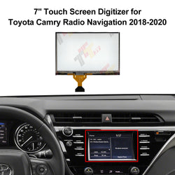 7'' Touch Screen Digitizer for Toyota Camry Radio Navigation 2018-2020