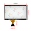 7'' Touch Screen Digitizer for Toyota Camry Radio Navigation 2018-2020