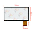 7" Touch Screen Digitizer for 9th Honda Civic Radio Navigation 2012-2015