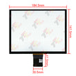 8.4" Touch Screen Digitizer for Dodge Ram 1500 UAQ UAS Uconnect Radio Navigation