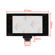 7" Touch Screen Digitizer for Peugeot 308 408 Radio Navigation