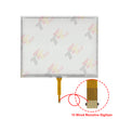 10.4" 10 Wire Touch Screen Digitizer for John Deer 4640 Universal Display