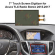 7" Touch Screen Digitizer for Acura TLX MDX and Honda Odyssey Radio Stereo
