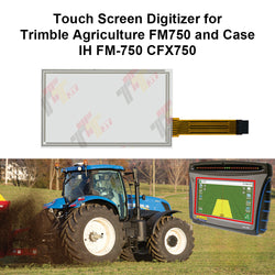 Touch Screen Digitizer for Trimble Agriculture FM750 and Case IH FM-750 CFX750