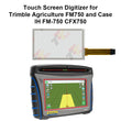 Touch Screen Digitizer for Trimble Agriculture FM750 and Case IH FM-750 CFX750