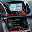 Display LQ080Y5DZ05 with Touch Screen for Ford Lincoln Sync3 Radio Navigation