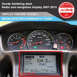 GPS Radio Display for Honda Gold Wing GL1800 Gauge Cluster 37100-MCA