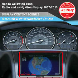 GPS Radio Display for Honda Gold Wing GL1800 Gauge Cluster 37100-MCA