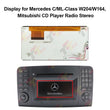 Display LQ050B5DR03 for Mercedes C and ML Class W204 W164 CD Player Radio Stereo