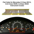 Flat Cable for Mercedes CLK-Class A208/C208 E-Class W210 G-Class W463 Instrument
