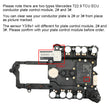 Transmission Sensor Y3/8s1 for Mercedes 7G 722.9 TCU TCM Plate Control Module 3#