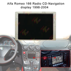 Display for Alfa Romeo 166 Radio CD-Navigation 1998-2004